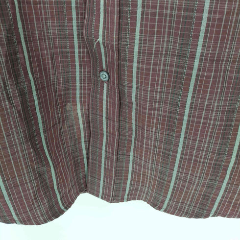 クラフトアンドバロー Croft&Barrow 00S ビッグサイズ L/Sチェックシャツ メンズ JPN:L
