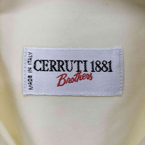 チェルッティ CERRUTI 1881 イタリア製 筆記体刺繍 S/S B.Dシャツ メンズ