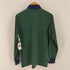 ALAIN VINTAGE MADE IN ITALY フロントロゴワッペン 猫目ボタンラガーシャツ メンズ JPN:M