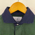ALAIN VINTAGE MADE IN ITALY フロントロゴワッペン 猫目ボタンラガーシャツ メンズ JPN:M
