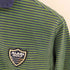 ALAIN VINTAGE MADE IN ITALY フロントロゴワッペン 猫目ボタンラガーシャツ メンズ JPN:M