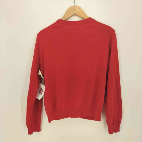ポールスミス Paul Smith トップボタン フラワーチャーム コットンニット カーディガン レディース import:M