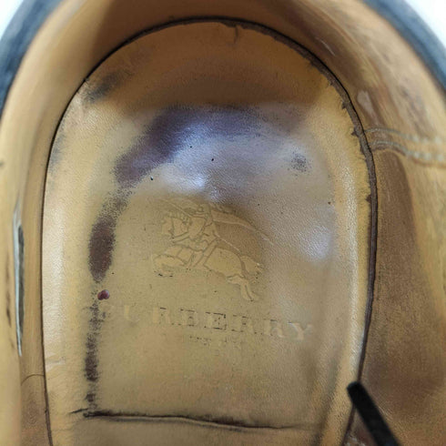 バーバリーロンドン BURBERRY LONDON 外羽根プレーントゥレザーシューズ レディース 24