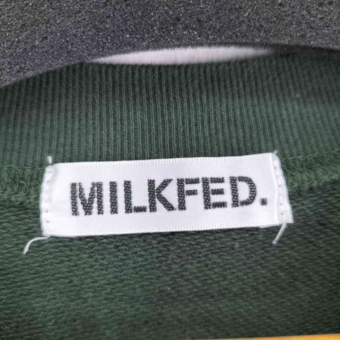 ミルクフェド MILKFED. 両面プリントデザイン L/S ワンピース レディース ONE SIZE