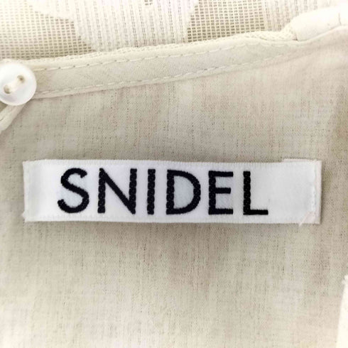 スナイデル snidel パイピングオパールブラウス レディース JPN:0