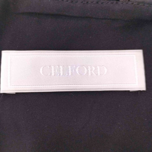 セルフォード CELFORD カットワーク ノースリーブレースワンピース レディース