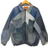 リーバイス Levis デニムパッチワークリメイクジャケット IDEALジップ メンズ JPN:XL
