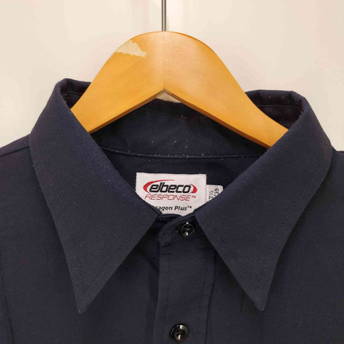 elbeco 70s襟芯ワークシャツ メンズ 17-1/2