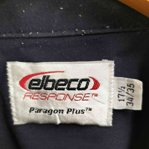 elbeco 70s襟芯ワークシャツ メンズ 17-1/2