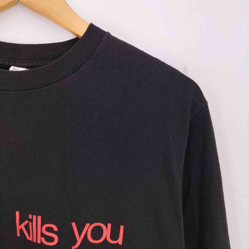 アルスタイル alstyle SILENCE KILLS YOU ロングスリーブTシャツ メンズ import:M