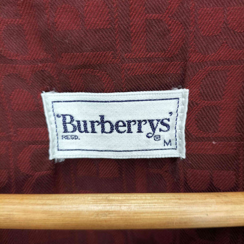 バーバリーズ BURBERRYS 総柄パジャマシャツ メンズ JPN:M