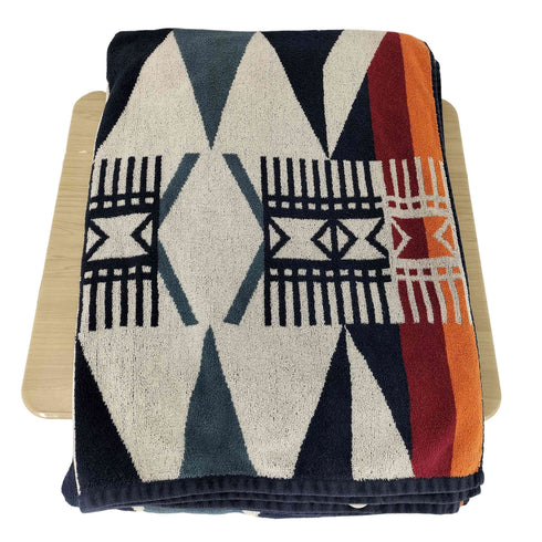 ペンドルトン PENDLETON 総柄 マルチカラー タオルブランケット レディース