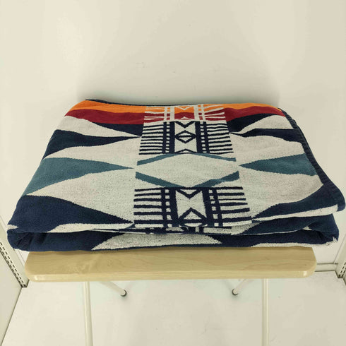 ペンドルトン PENDLETON 総柄 マルチカラー タオルブランケット レディース