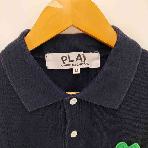 プレイコムデギャルソン PLAY COMME des GARCONS AD2013 ハートロゴ ワッペン ポロシャツ メンズ JPN:M