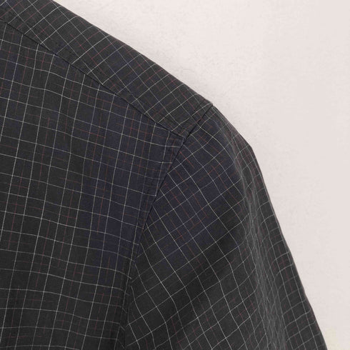 ゴルチエオムオブジェ GAULTIER HOMME objet チェック柄半袖シャツ メンズ JPN:46