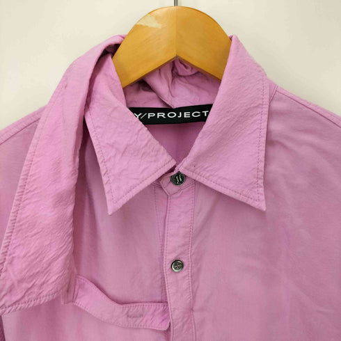 ワイプロジェクト Y/PROJECT 22AW Pink Double Collor Shirt メンズ JPN:S