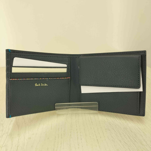 ポールスミス Paul Smith パネルディテール2つ折り財布 メンズ