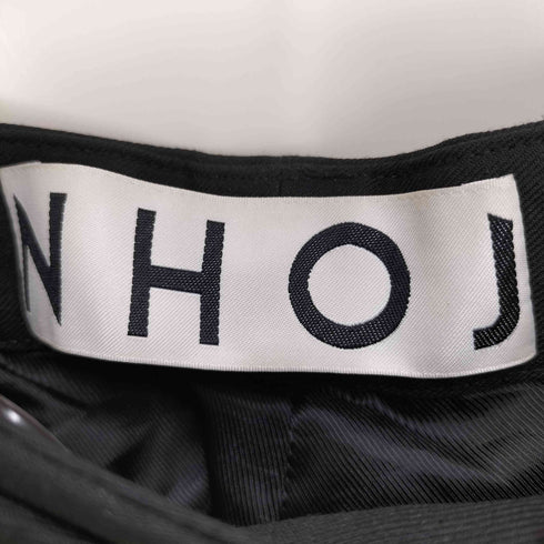 JOHN NHOJ Wool Baggy Trousers ウール バギー トラウザー スラックス パンツ レディース M