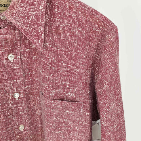 MONACO 60-70S デカ襟 COMPLETELY WASHABLE L/S シャツ メンズ import:M