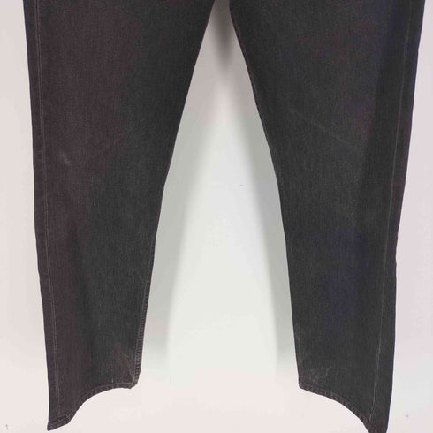 リーバイス Levis 90S USA製 501 ボタン裏553刻印 サンベニート工場 Rタブ 後染め ブラック デニム パンツ 98年製 メンズ W31 L34