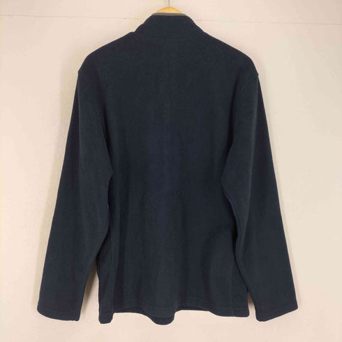 オールドネイビー OLD NAVY 00s フロント刺繍ハーフジップフリースジャケット メンズ JPN:L