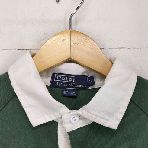ポロバイラルフローレン Polo by RALPH LAUREN ポニー刺繍ラガーシャツ メンズ JPN:L