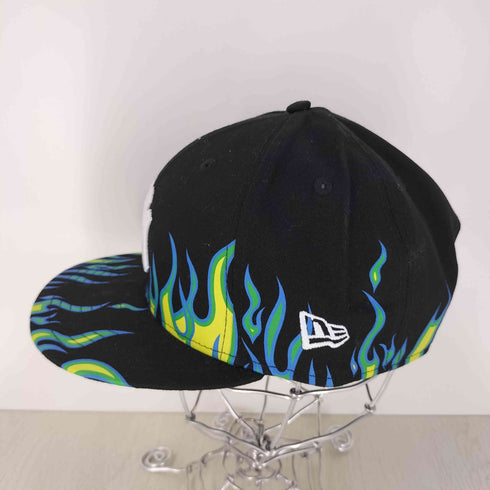 ニューエラ NEW ERA 9FIFTY Fire Pattern ファイヤーパターン MLBチームロゴ刺繍 スナップバック 6パネルキャップ メンズ