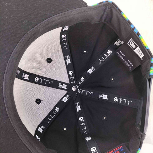 ニューエラ NEW ERA 9FIFTY Fire Pattern ファイヤーパターン MLBチームロゴ刺繍 スナップバック 6パネルキャップ メンズ