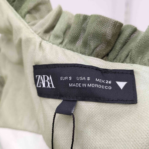 ザラ ZARA シアーグラデーションミニワンピース タイト レディース import:S