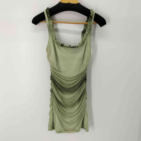 ザラ ZARA シアーグラデーションミニワンピース タイト レディース import:S