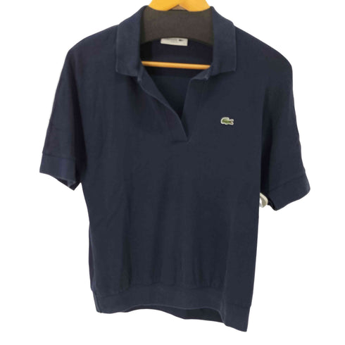 ラコステ LACOSTE LOOSE FIT S/Sポロシャツ スキッパーポロ レディース import:S