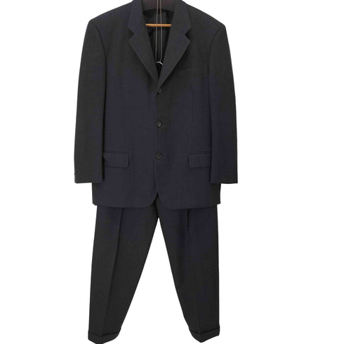 コムデギャルソンオムドゥ COMME des GARCONS HOMME DEUX AD1997 3Bヘリンボーンテーラードジャケット 2タックヘリンボーンスラックスパンツ メンズ ジャケットLサイズ パンツLサイズ