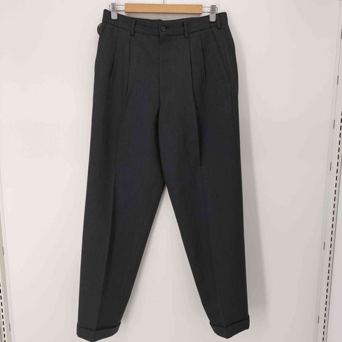 コムデギャルソンオムドゥ COMME des GARCONS HOMME DEUX AD1997 3Bヘリンボーンテーラードジャケット 2タックヘリンボーンスラックスパンツ メンズ ジャケットLサイズ パンツLサイズ