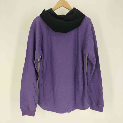 チャンピオン Champion REVERSE WEAVE T-SHIRT スクリプトロゴ リバースウィーブ ロングスリーブ フーデッドTシャツ メンズ JPN:L