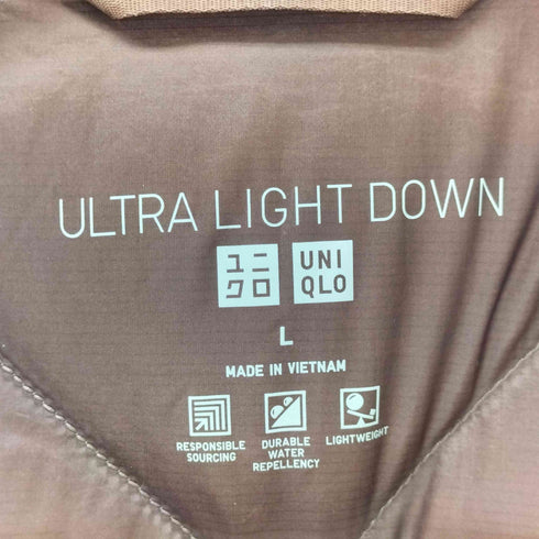 ユニクロ UNIQLO ウルトラライトダウンリラックスジャケット レディース JPN:L