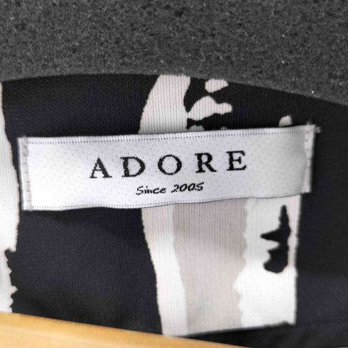 アドーア ADORE 総柄ワンピース レディース FR:38