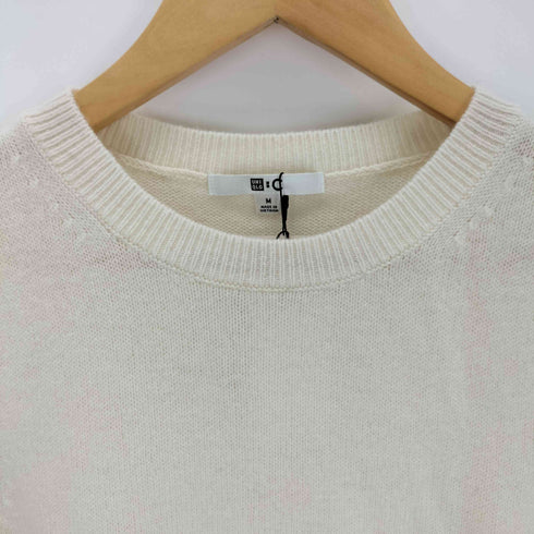 ユニクロシー UNIQLO:C カシミヤクルーネックショートセータ レディース JPN:M