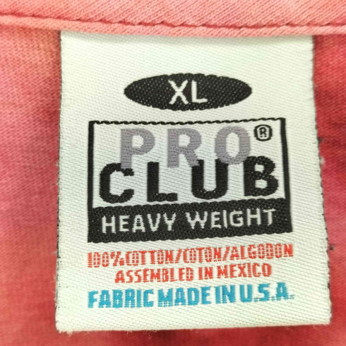 プロクラブ PRO CLUB タイダイ柄 クルーネックTシャツ メンズ import:XL