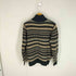 ユニクロ UNIQLO old ノルディック柄 モックネック 胡桃ボタン ニットカーディガン メンズ JPN:M