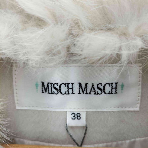 ミッシュマッシュ MISCH MASCH ラビットファー 襟付き ロングコート レディース import:M