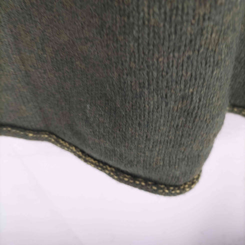 トーマスバーバリー Thomas Burberry ウール100 ステッチ クルーネックニット メンズ JPN:M