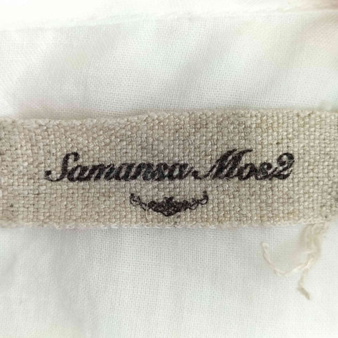 サマンサモスモス samansa Mos2 24ss レース切替ワンピース レディース FREE