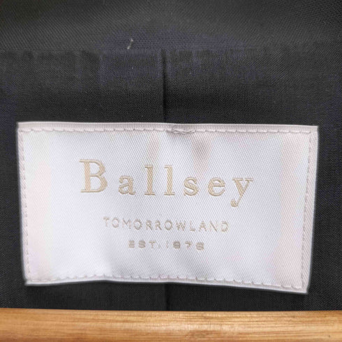 ボールジー BALLSEY リネンブレンドセルロース ルーズフィットジャケット レディース DE:36