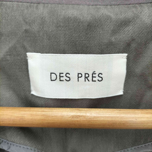 デプレ DES PRES ソフトサテン ハーフスリーブジャケット レディース FREE