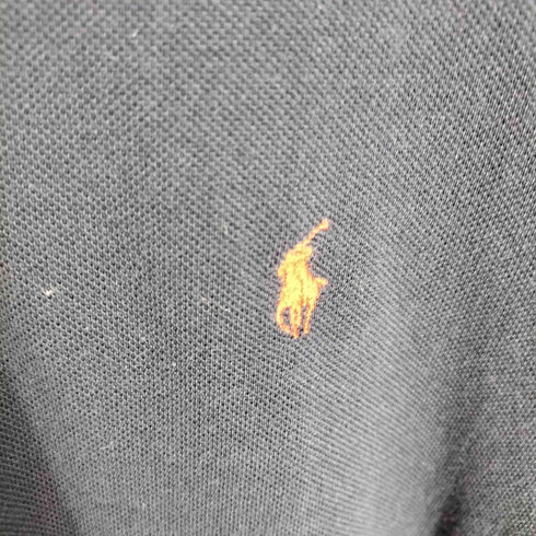ポロバイラルフローレン Polo by RALPH LAUREN ポニー刺繍 鹿の子 長袖 ポロシャツ メンズ JPN:M