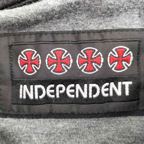 インディペンデント INDEPENDENT ボーダー柄 長袖ポロシャツ メンズ JPN:S