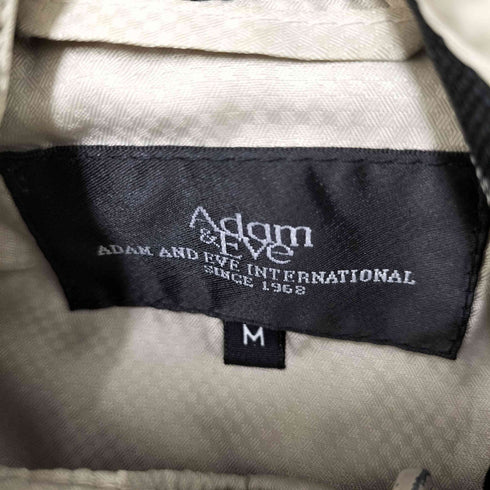 Adam&Eve 裏地メッシュ テック ジップアップ ベスト メンズ import:M