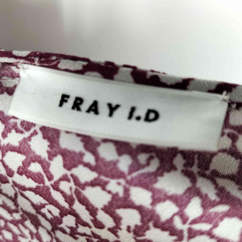 フレイアイディー FRAY I.D ヴィンテージプリントワンピース レディース O