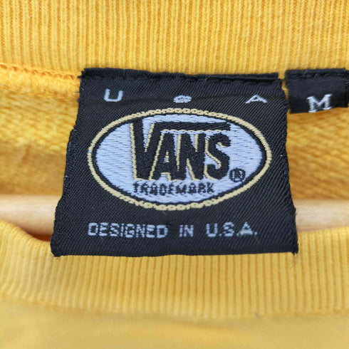 バンズ VANS 90s-00s USA製 クルーネックスウェット ヘビーオンス メンズ JPN:M
