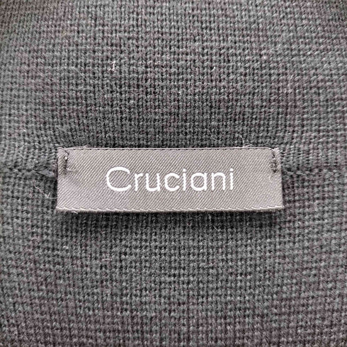 クルチアーニ Cruciani イタリア製 コットンジャージー ダブルブレストテーラードジャケット メンズ JPN:48